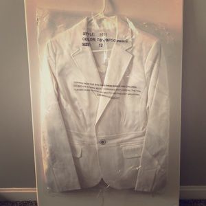 NY&Co Brand New White Blazer
